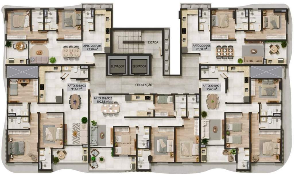 Cobertura, 3 quartos, 160 m² - Foto 44