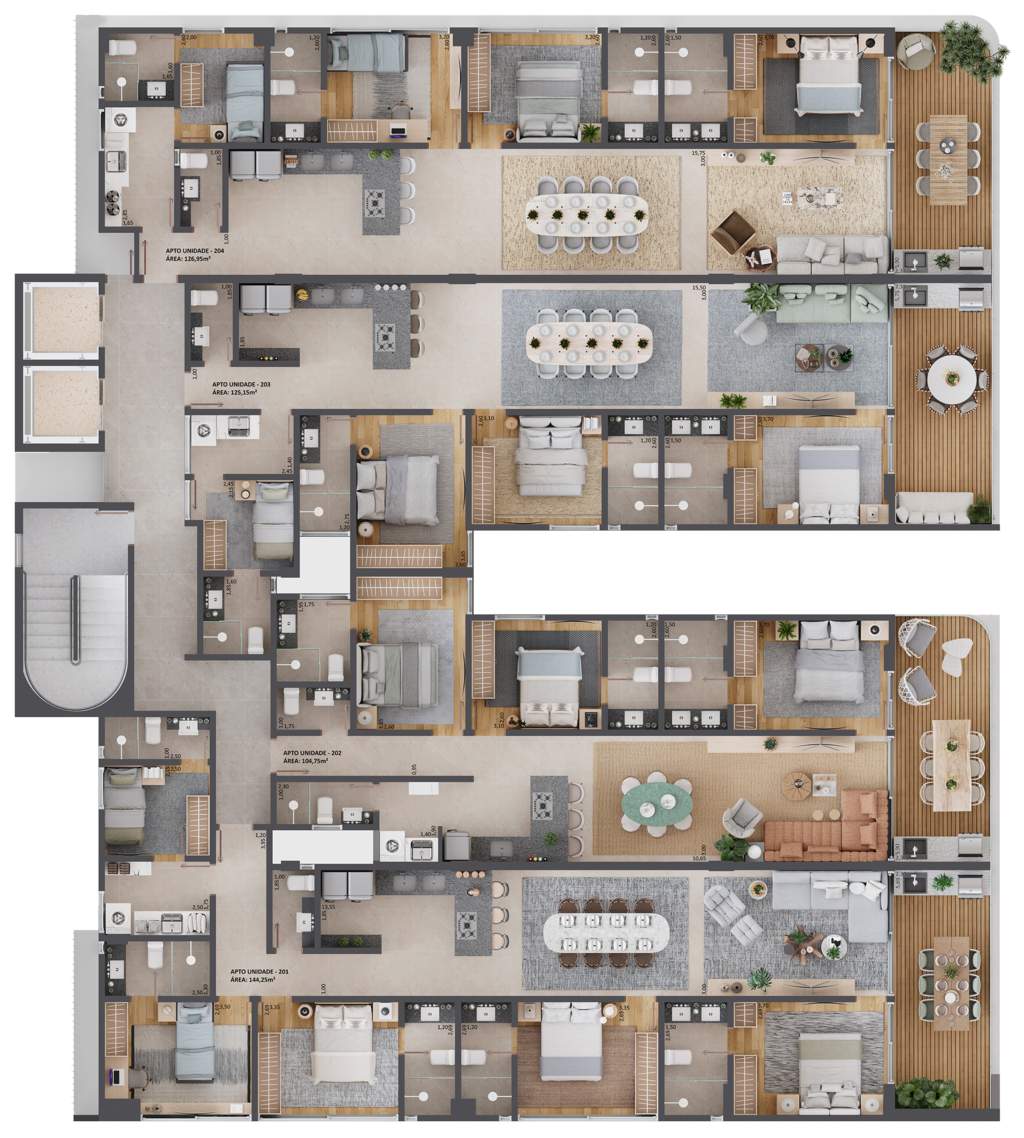 Apartamento, 3 quartos, 126 m² - Foto 28